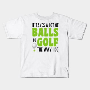 Golfing Kids T-Shirt